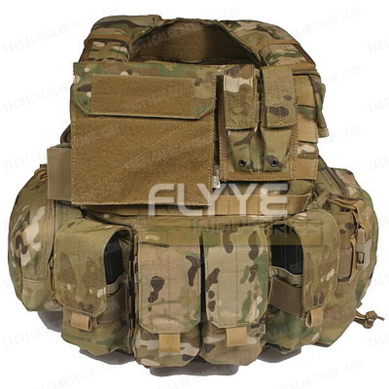 Flyye Force Recon Vest with Pouch Set Ver.Land