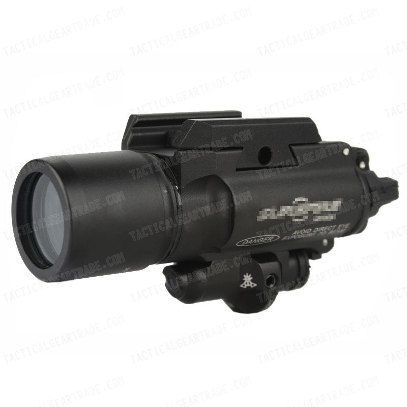 X400 Type CREE LED Flashlight Weaponlight & Red Laser