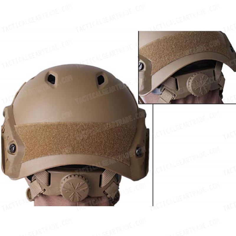 Airsoft FAST Base Jump Style Helmet Brown
