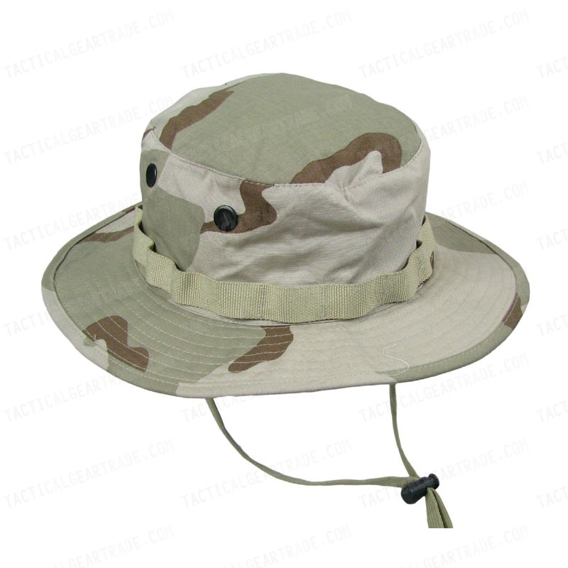 Military Boonie Hats 3 Color Desert Camo