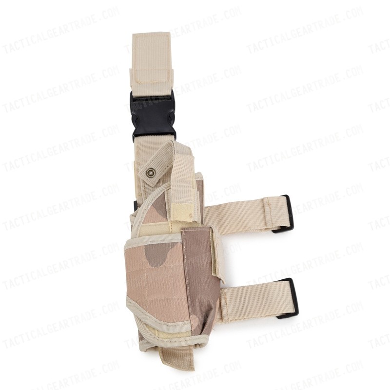 Tornado Drop Leg Thigh Pistol RH Holster Desert Camo