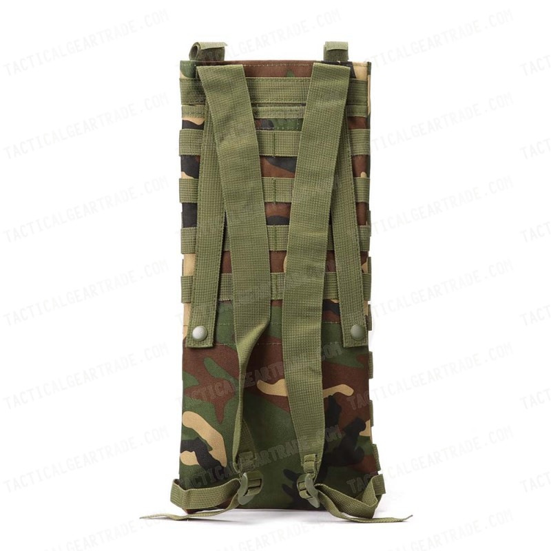 Molle 3L Hydration Water Backpack Camo Woodland