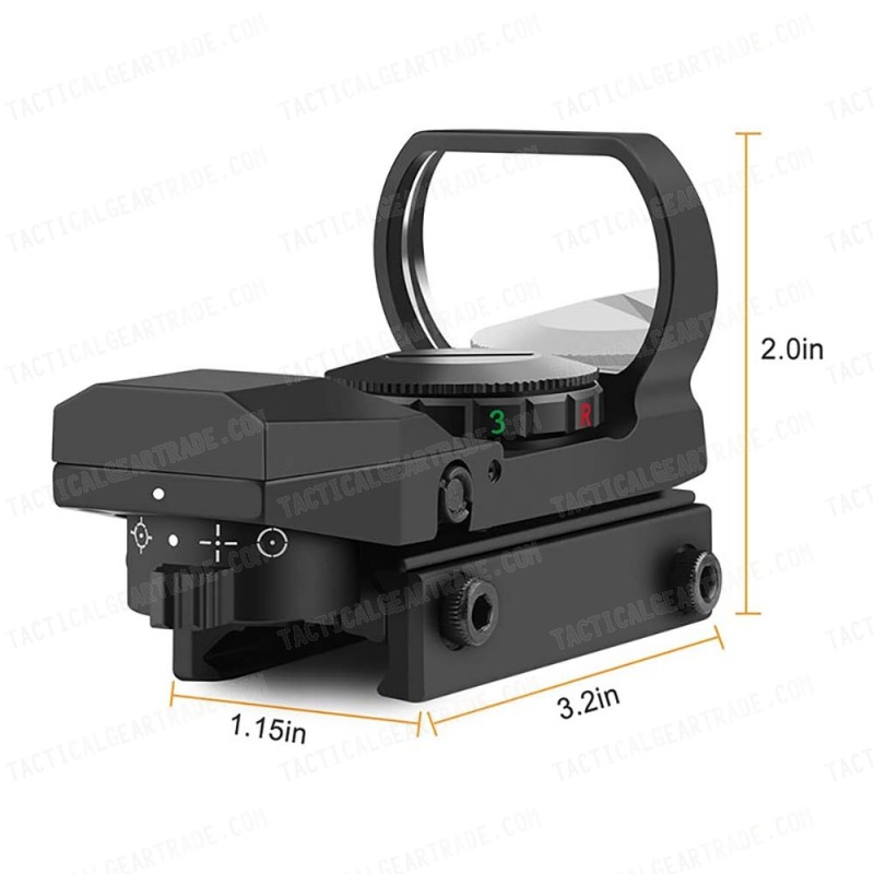 Holographic Multi 4 Reticle Red/Green Dot Sight Reflex