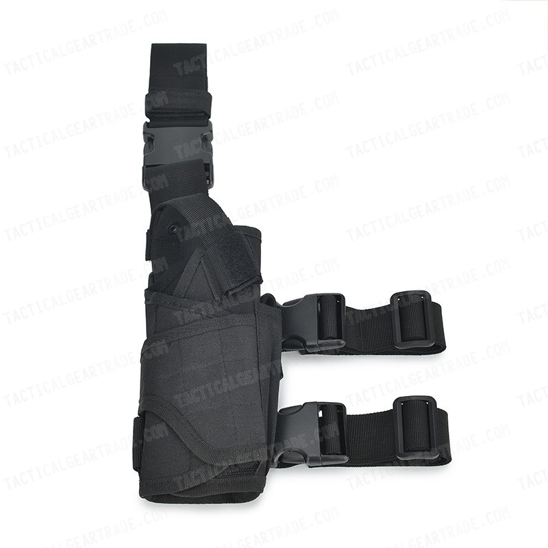 Tornado Drop Leg Thigh Pistol RH Holster Black