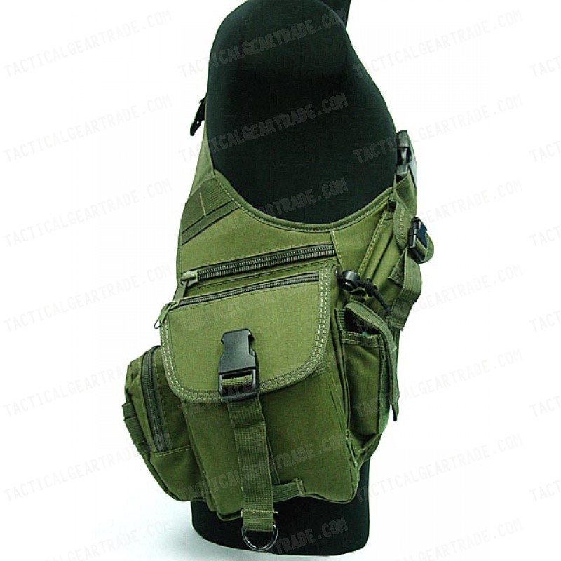 Military Universal Utility Shoulder Bag OD for 12.59 Tacticalgeartrade uk