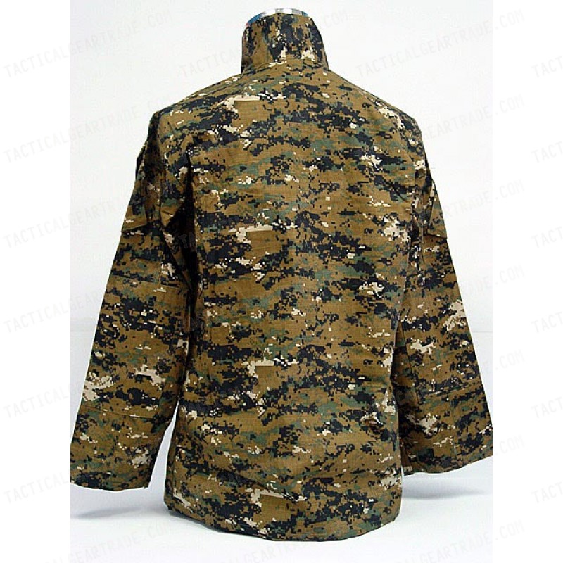 USMC Digital Camo Woodland BDU Uniform Shirt Pants