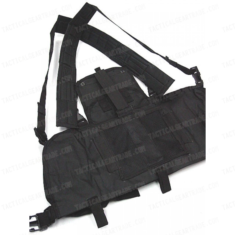 FSBE LBV Load Bearing Molle Assault Vest Black