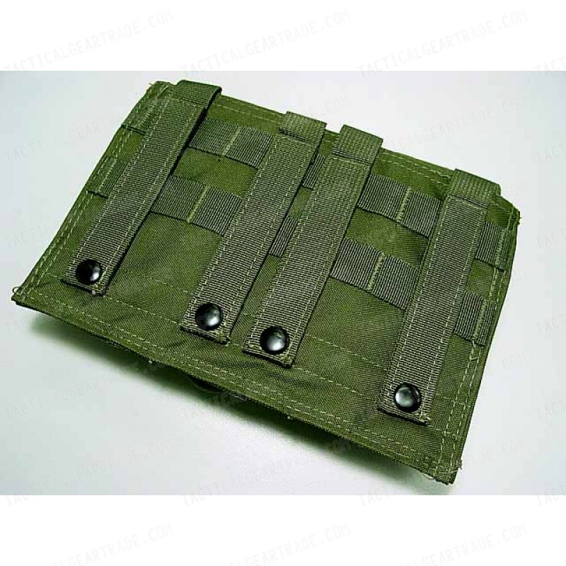 Airsoft Molle Triple Magazine Pouch OD