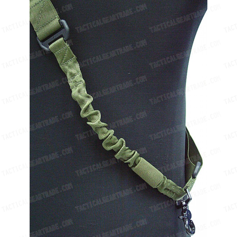 Elastic Bungee Snap Hook CQB Rifle Sling OD