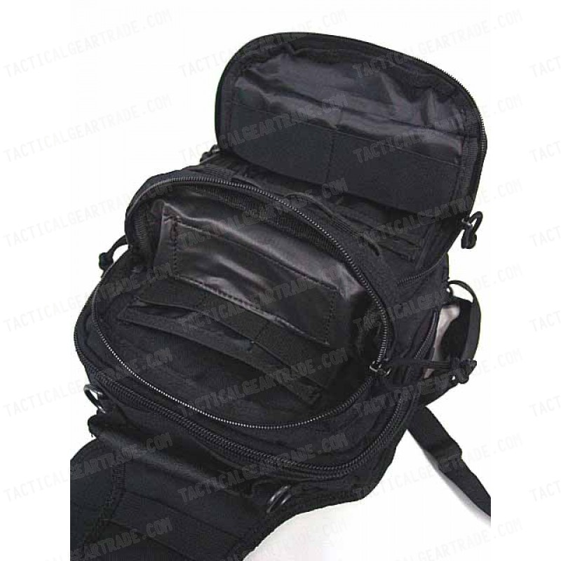 Tactical Utility Gear Shoulder Sling Bag Black M