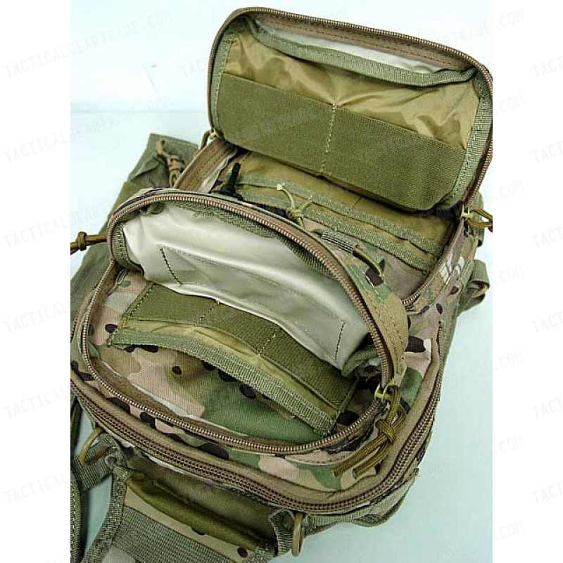 Tactical Utility Gear Shoulder Sling Bag Multi Camo M