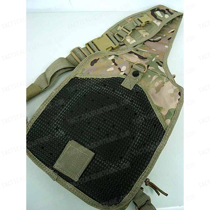 Tactical Utility Gear Shoulder Sling Bag Multi Camo M