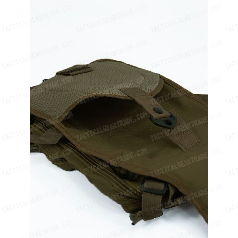 Tactical Utility Gear Sling Bag Backpack Coyote Brown L