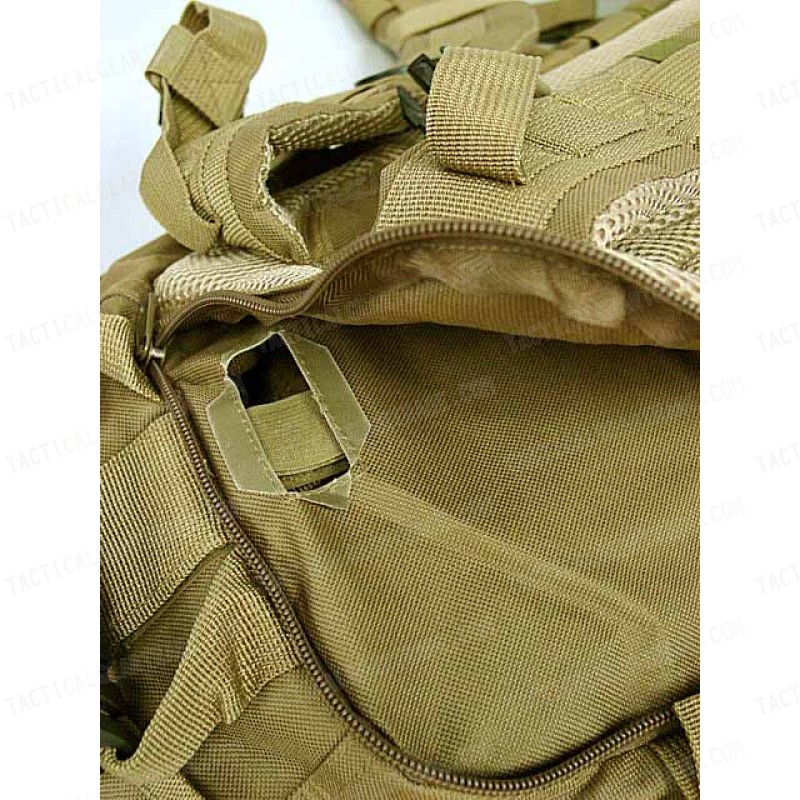 Tactical Molle Patrol Rifle Gear Backpack Coyote Brown