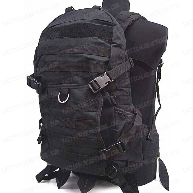 Tactical Molle Patrol Rifle Gear Backpack Black