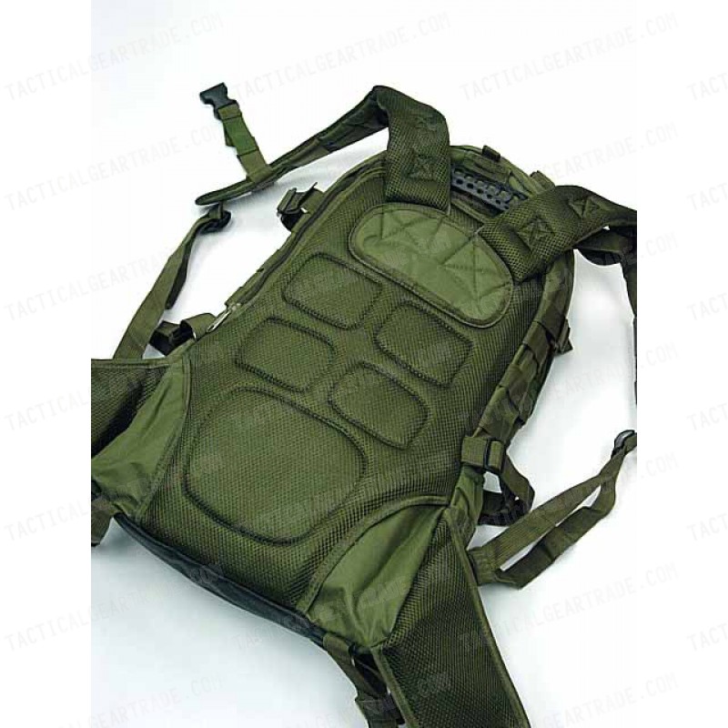 Tactical Molle Patrol Rifle Gear Backpack OD