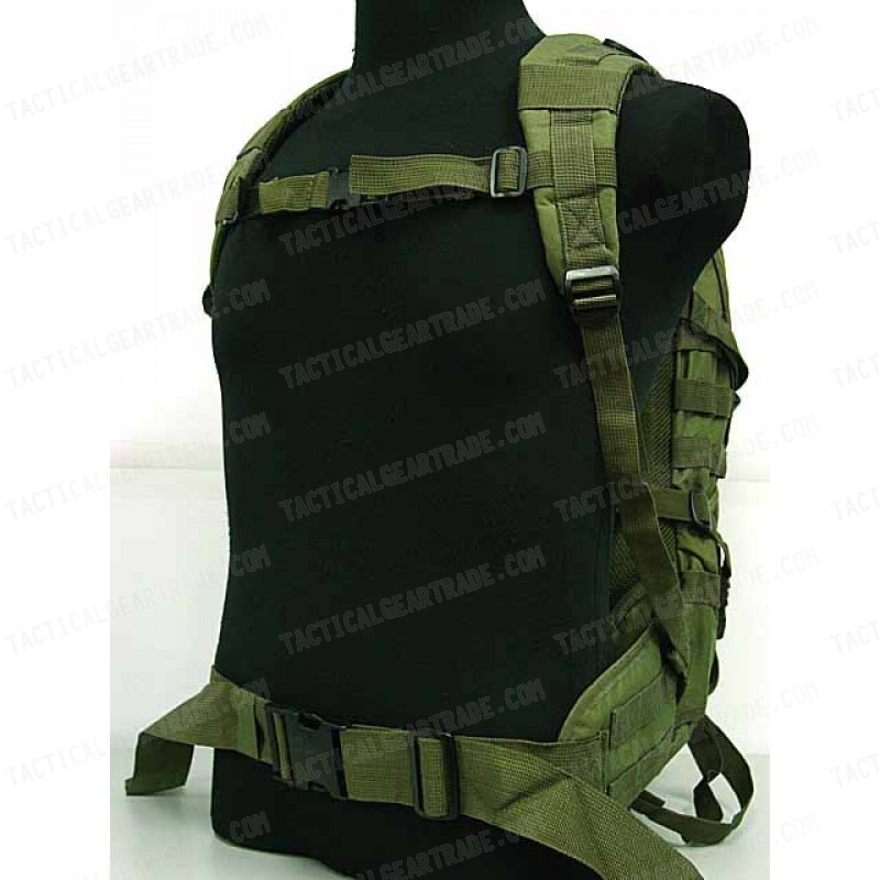 Tactical Molle Patrol Rifle Gear Backpack OD