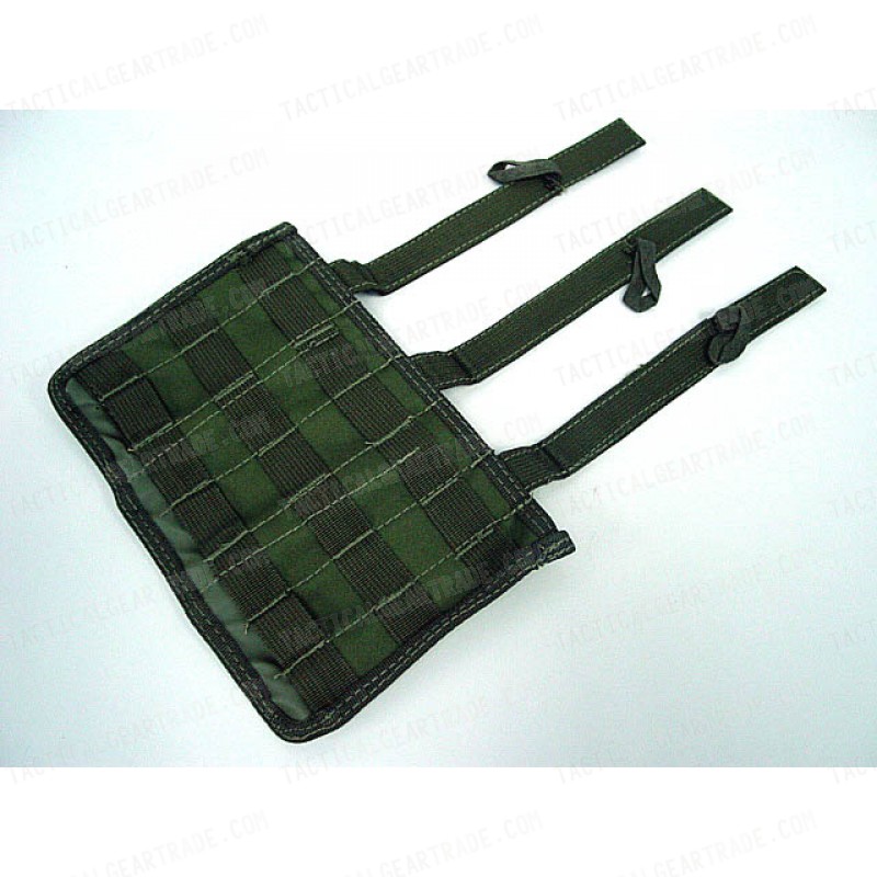 Airsoft Molle Triple Magazine Open Top Pouch OD