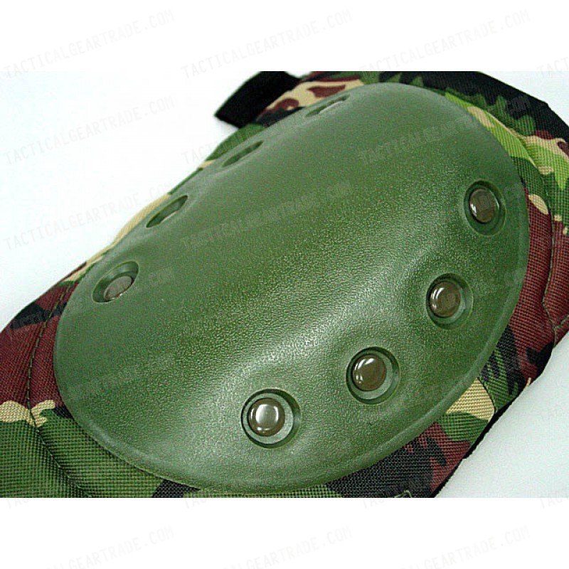 Tactical Knee & Elbow Pads British Camo Woodland