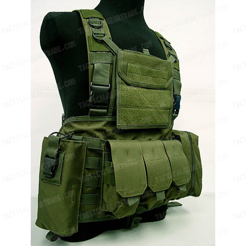 FSBE LBV Load Bearing Molle Assault Vest OD