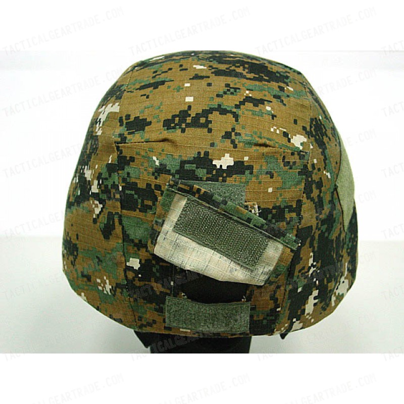 USGI MICH TC-2000 ACH Helmet Cover Digital Camo Woodland #A