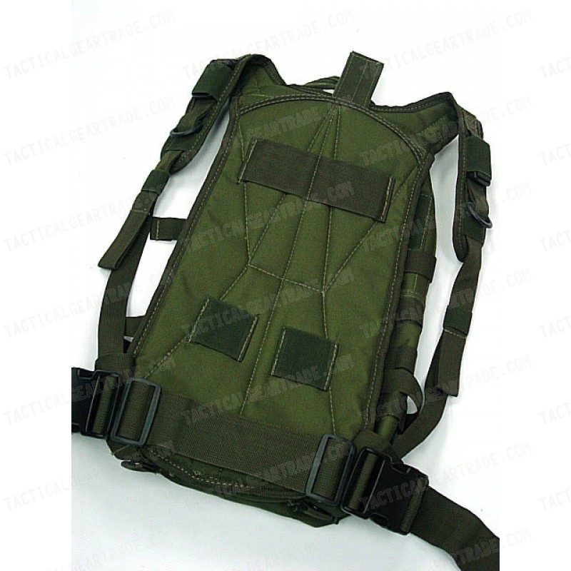 Tactical Utility Molle 3L Hydration Water Backpack OD