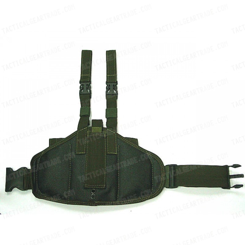 Molle Platform Drop Leg Pistol Holster OD