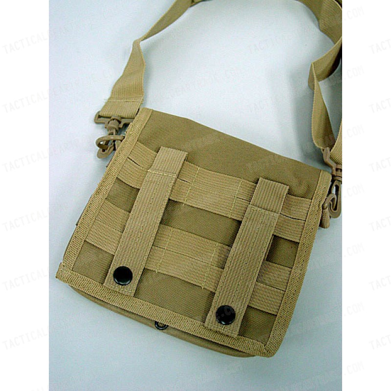 Molle Combat Admin Map ID Pouch Sling Bag Coyote Brown