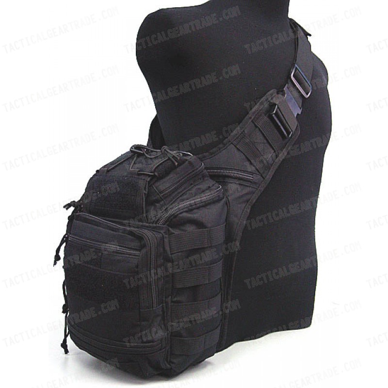 Multi Purpose Molle Gear Shoulder Bag Black