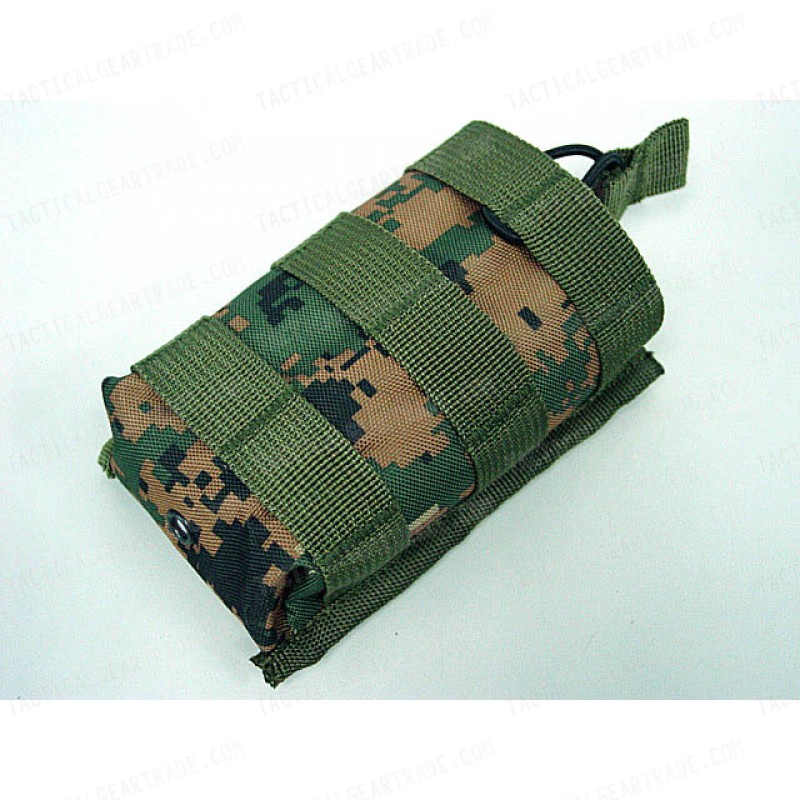 Molle Open Top Magazine/Walkie Talkie Pouch Digital Woodland