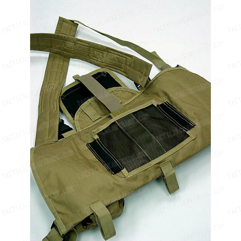 FSBE LBV Load Bearing Molle Assault Vest Coyote Brown