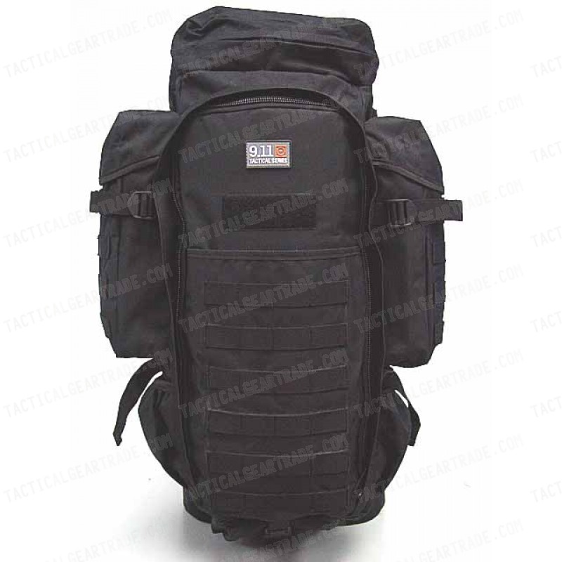 9.11 Tactical Full Gear Rifle Combo Backpack Black for 33.59