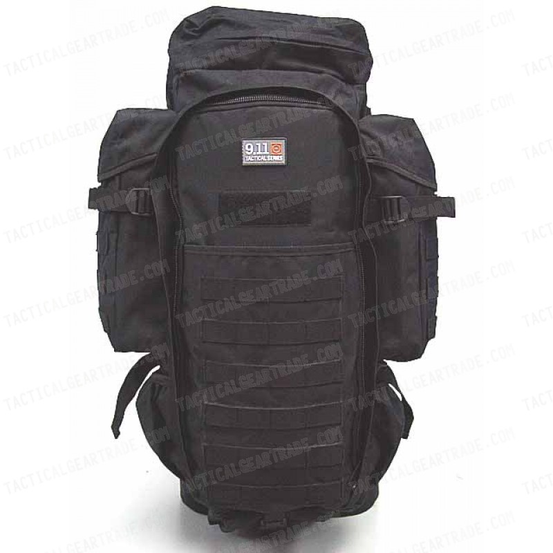 9.11 Tactical Full Gear Rifle Combo Backpack Black