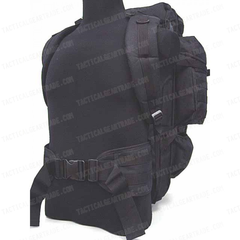 9.11 Tactical Full Gear Rifle Combo Backpack Black