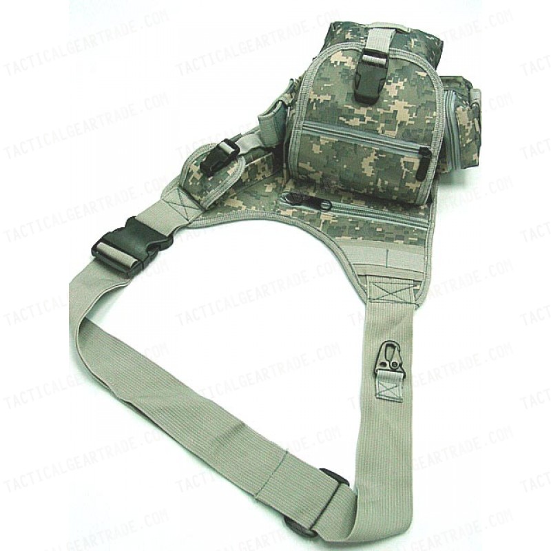 Military Universal Utility Shoulder Bag Digital ACU Camo