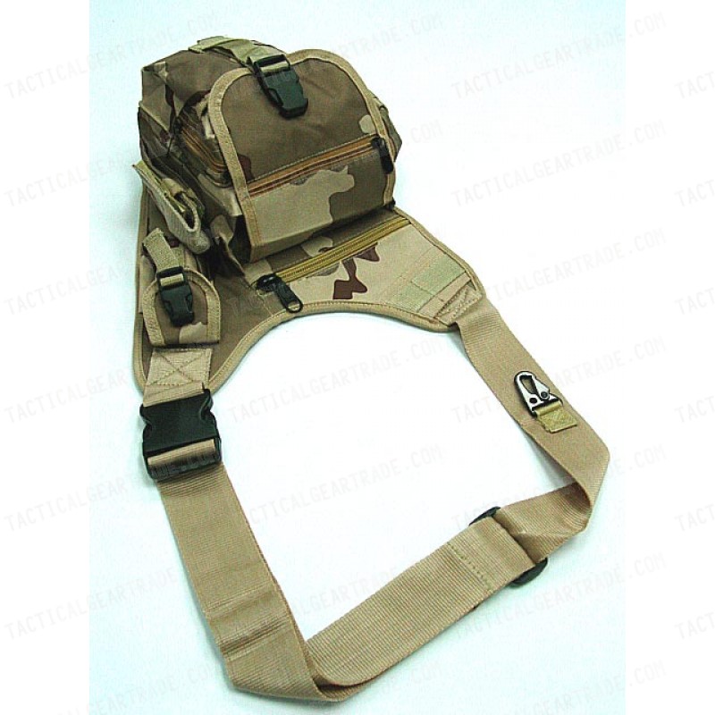 Military Universal Utility Shoulder Bag Desert Camo