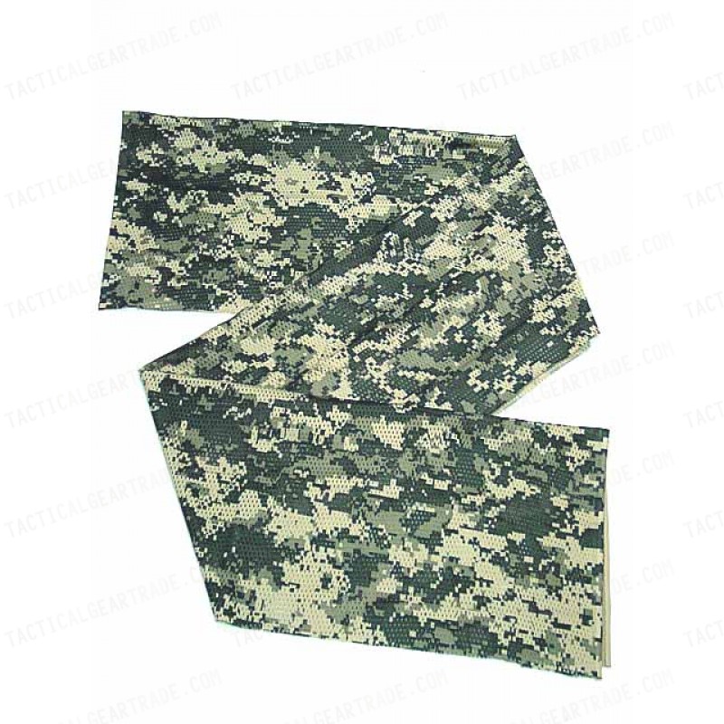 USMC Army Scrim Scarf Face Veil Mask Digital ACU Camo