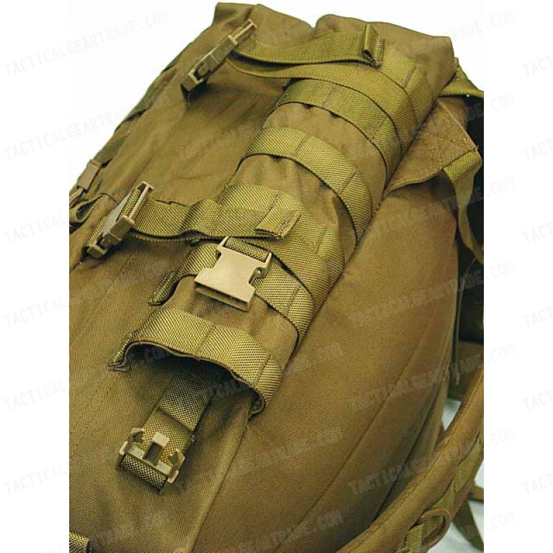 Tactical Molle Large Assault Gear Medical Backpack Coyote Brown