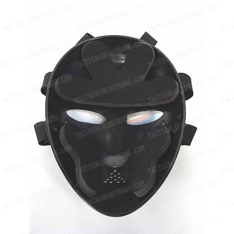 Tactical Full Face Airsoft Killer Mask w/ Goggle Black