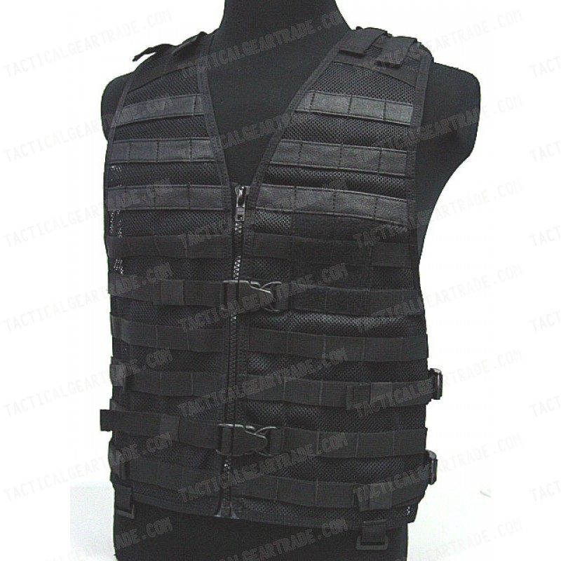 Airsoft Tactical Molle STRIKE Hunting Mesh LBE Vest BK