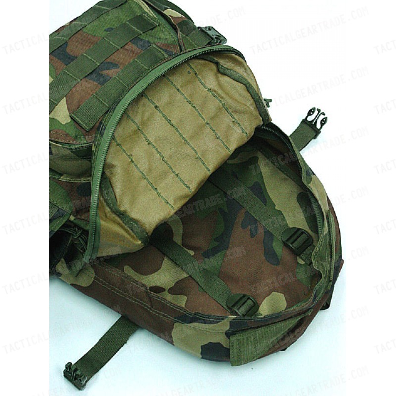 Molle Patrol Series Gear Assault Backpack Camo Woodland