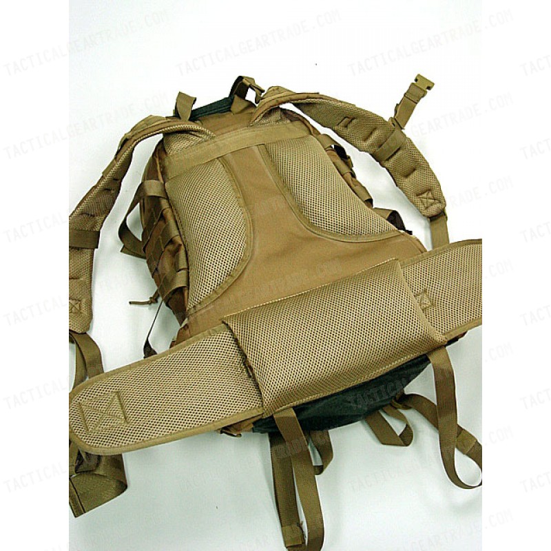 Molle Patrol Series Rifle Gear Backpack Coyote Brown