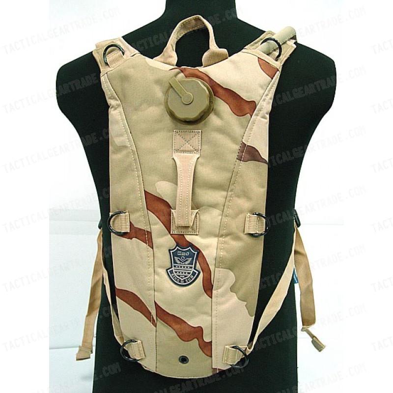 US Army 3L Hydration Water Backpack Desert Camo