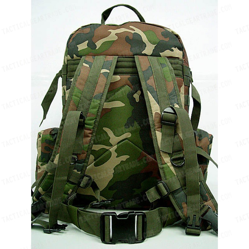 CamelPack Tactical Molle Assault Backpack Camo Woodland