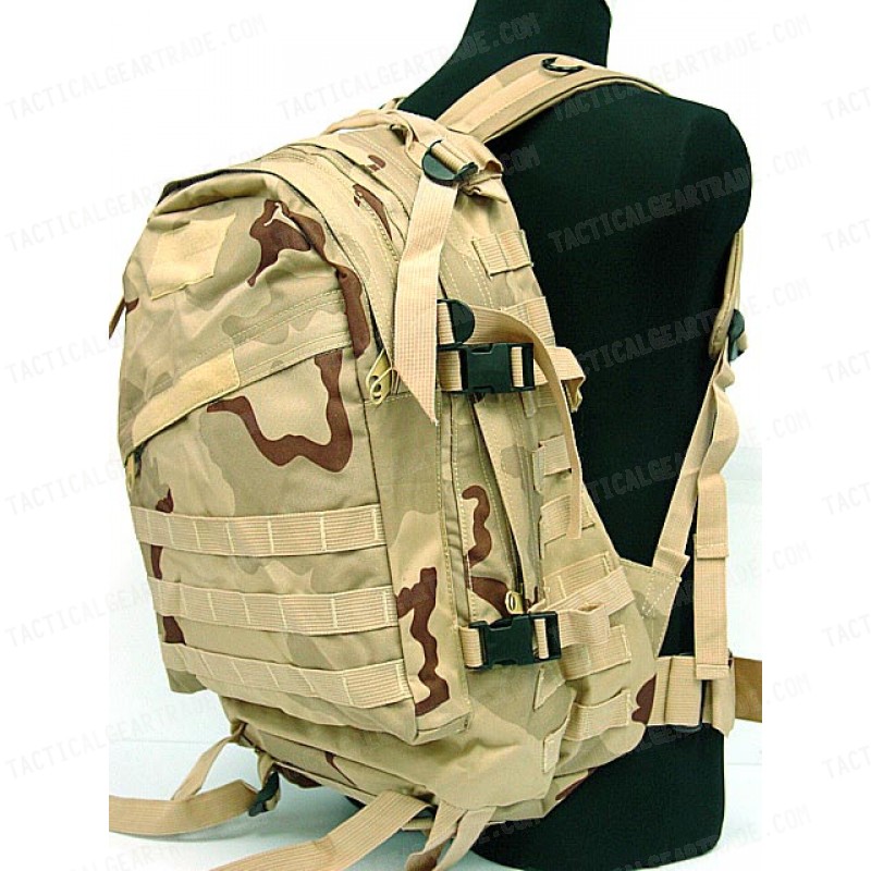 3-Day Molle Assault Backpack Desert Camo