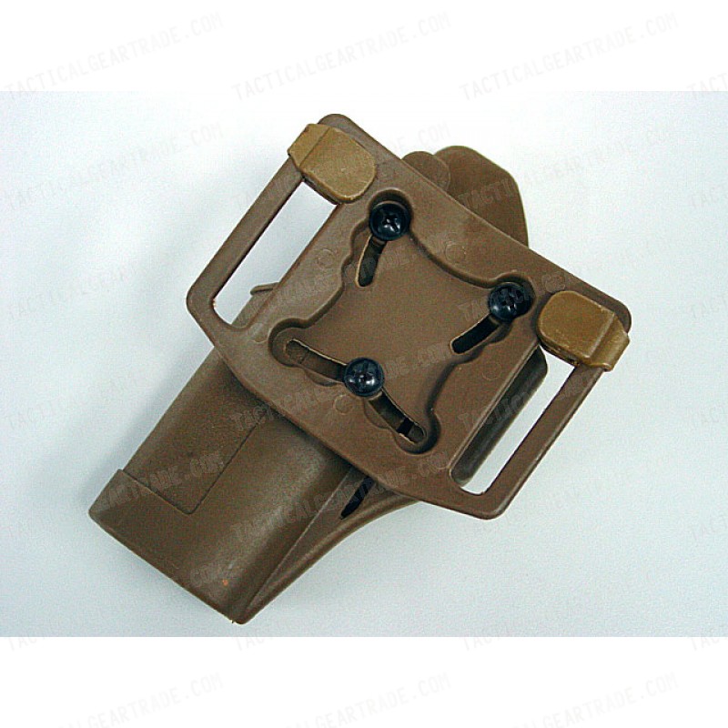 CQC Tactical GLOCK 17/22/31 RH Pistol Paddle & Belt Holster Tan