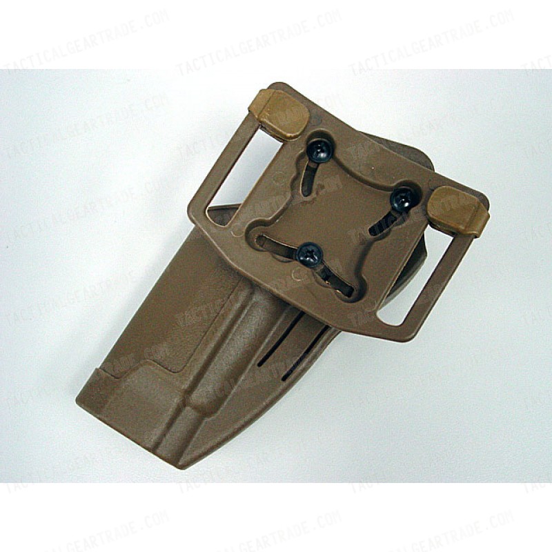 CQC Tactical Beretta 92/96 RH Pistol Paddle & Belt Holster Tan