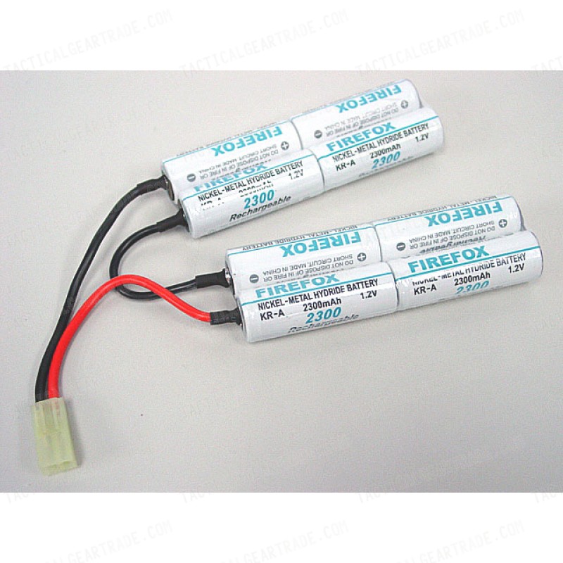 Firefox AEG 9.6V 2300mAh Twin V-shape Ni-MH Battery