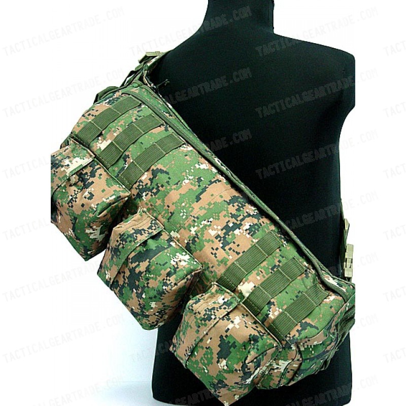 Transformers Tactical Shoulder Go Pack Bag Digital Camo Woodland