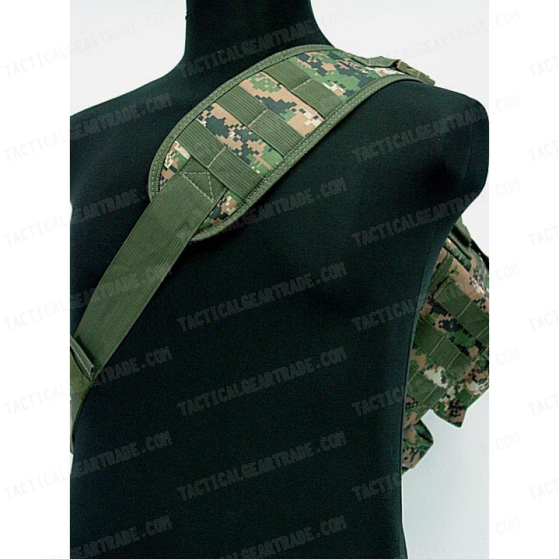 Transformers Tactical Shoulder Go Pack Bag Digital Camo Woodland